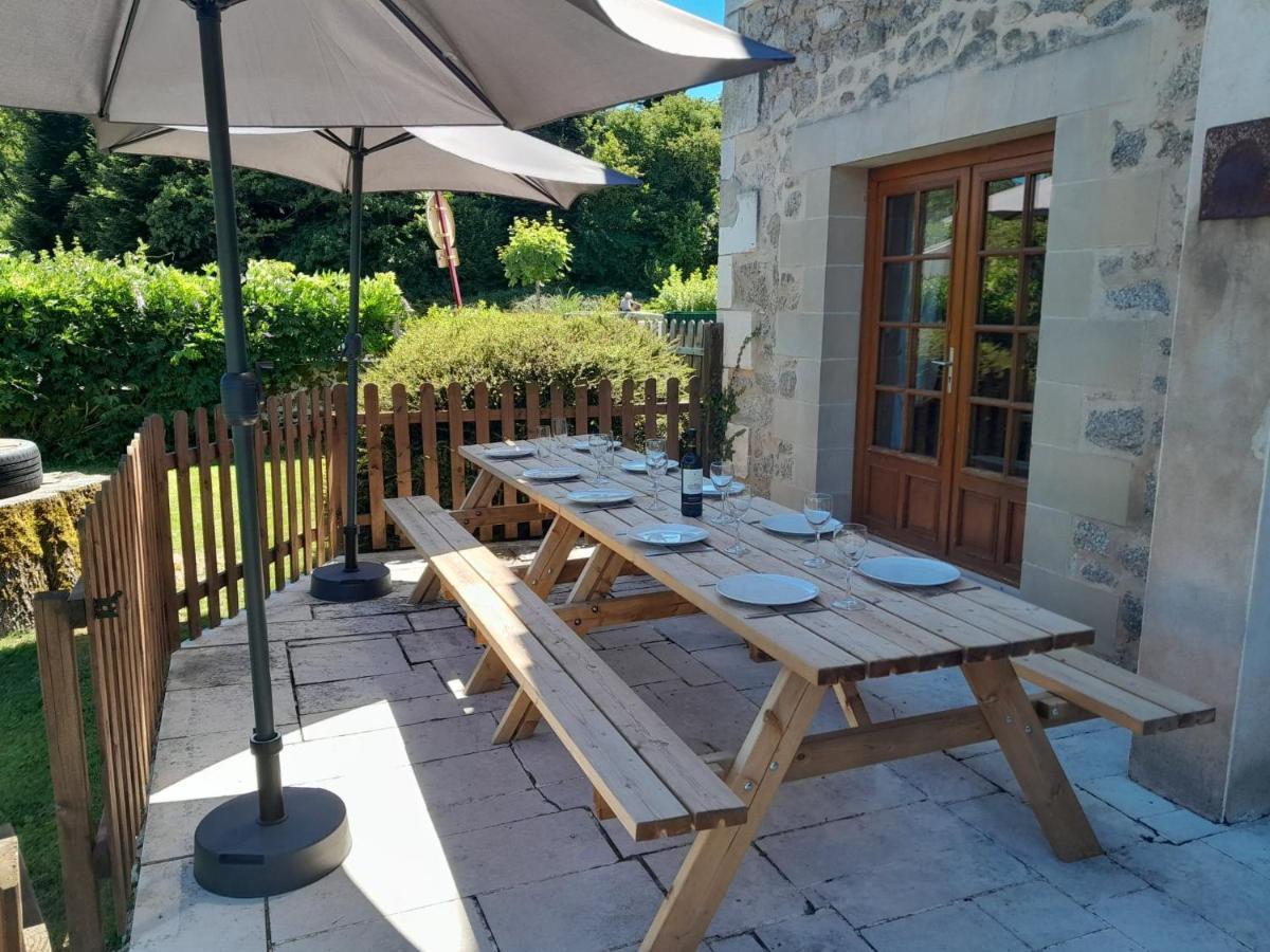 The Railway Cottage - Characterful And Comfortable Holiday Cottage Piégut-Pluviers Exteriör bild
